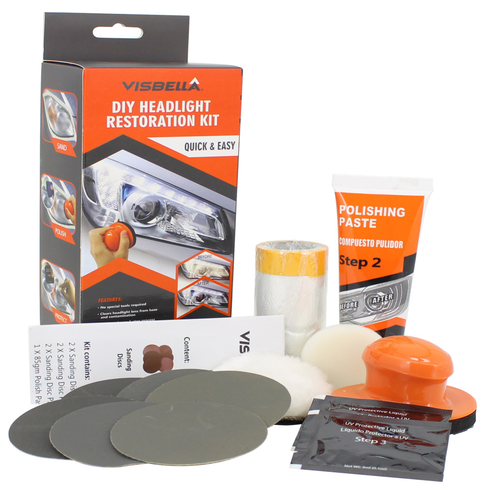 DIY Headlight Restoration Kit Manual